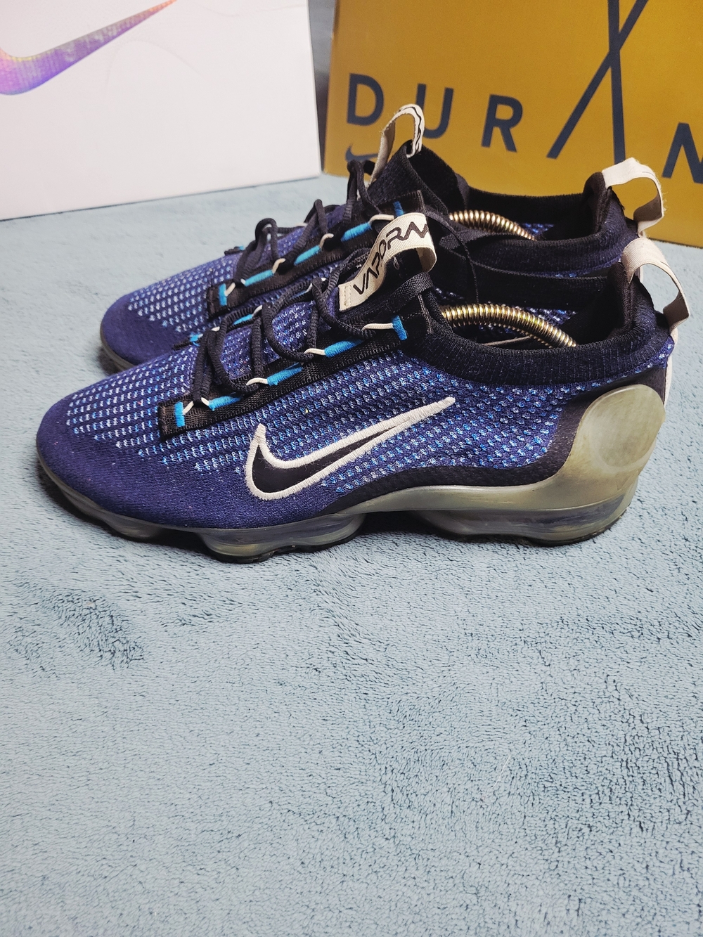 Nike Air VaporMax 2021 Flyknit 'Navy Photo Blue' - Men's Size 11